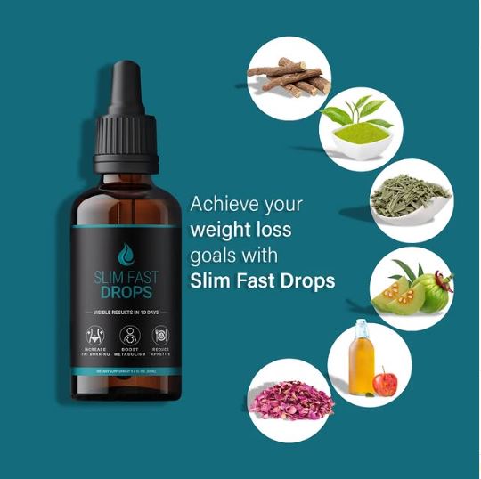 Slim Fast Drops ~ World’s Best Dietary Supplement for Weight Loss